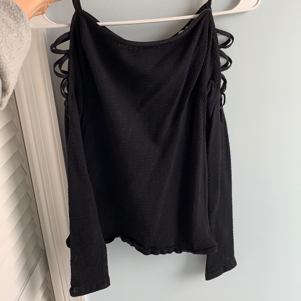 nwt black free people shirt